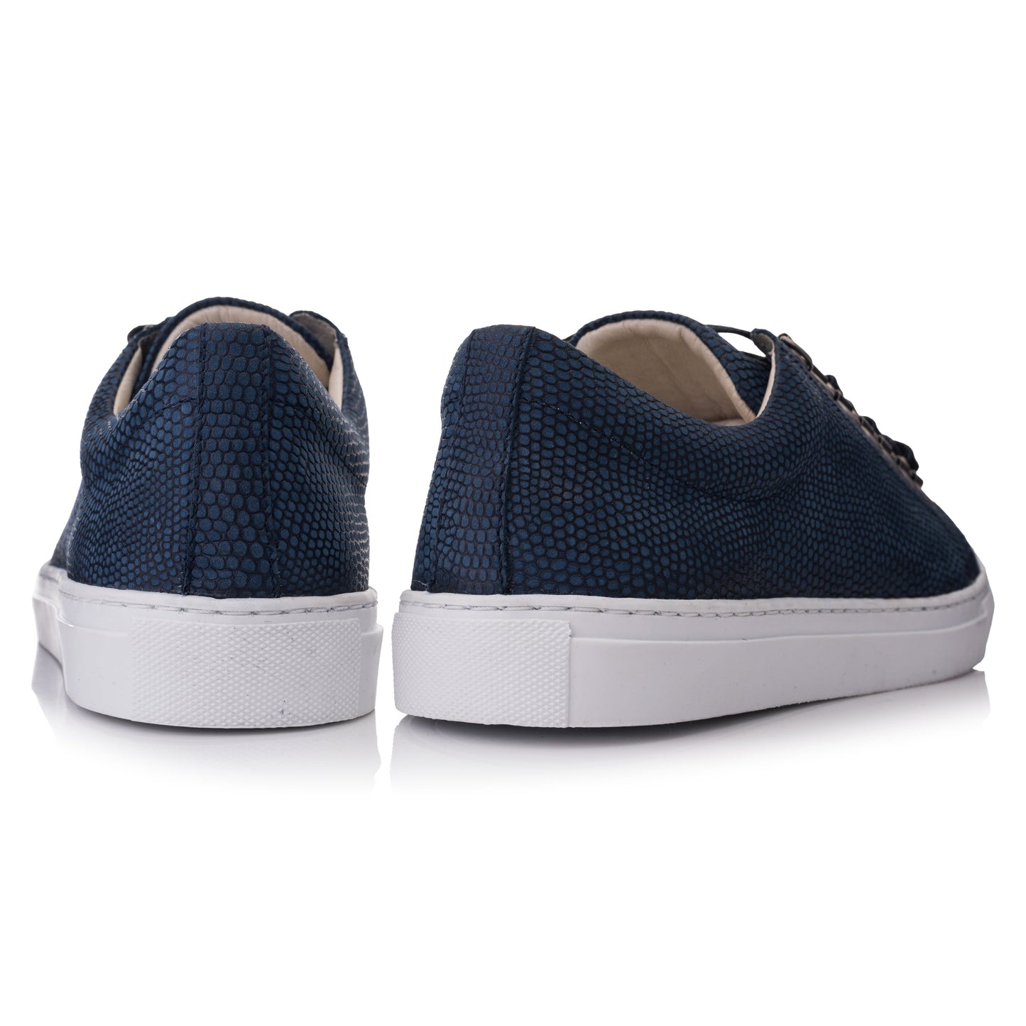 VELO SNEAKER ECO Lizzard Navy Leather