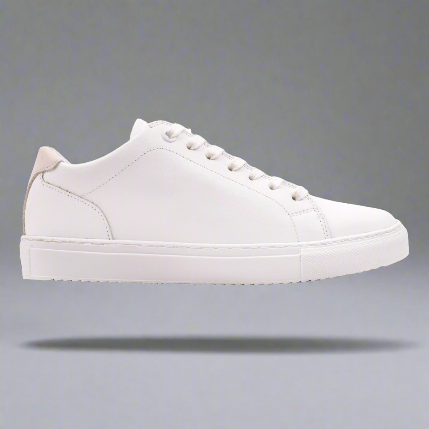 ALFA STAR White/Pink Leather