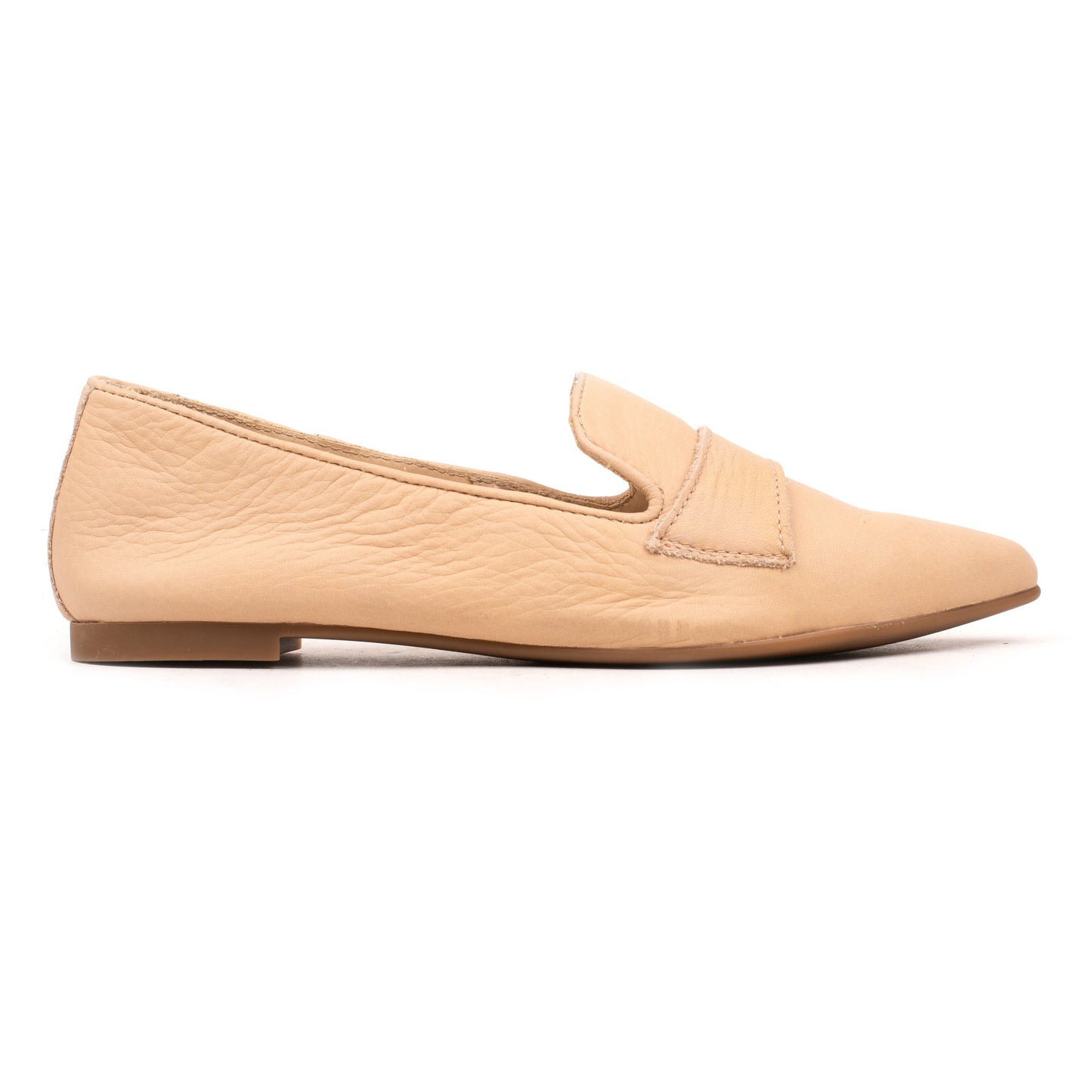OMNIO Balerini Roz | Leona Loafer Strap Lt.Pink Leather Milled - s
