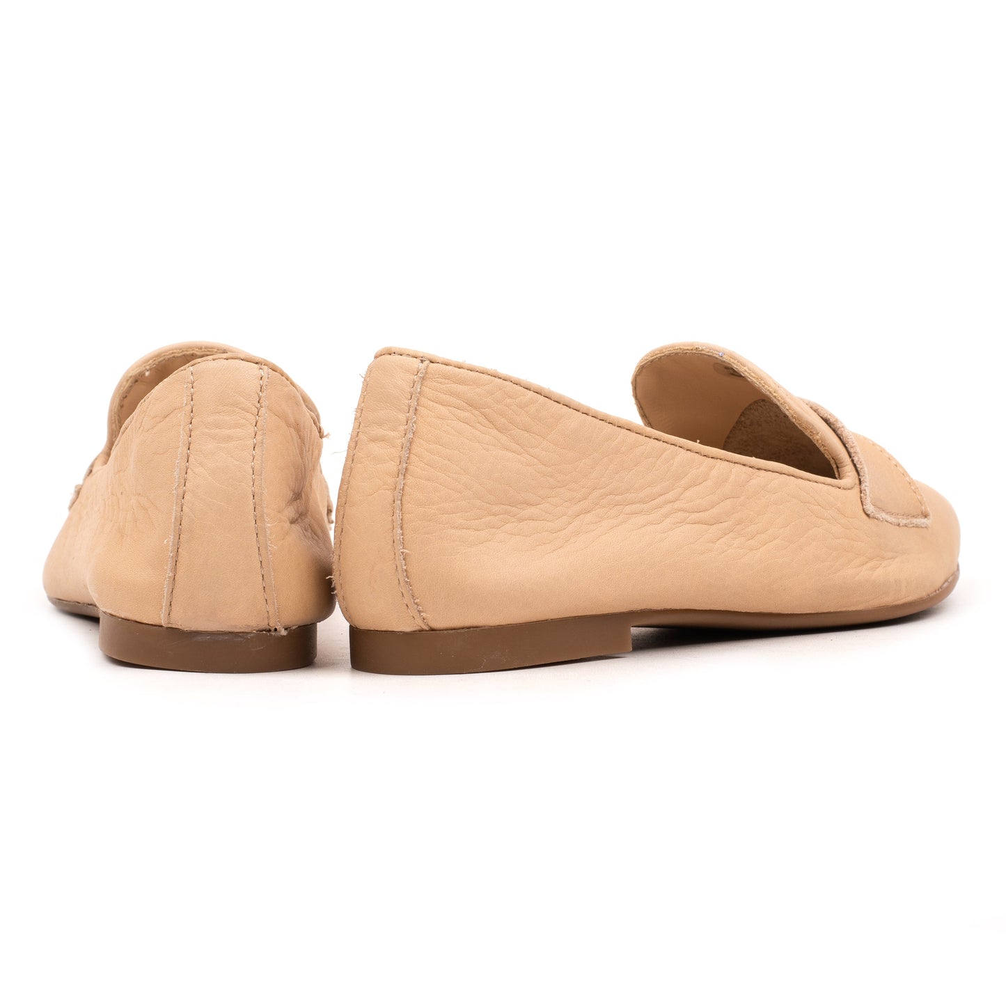 OMNIO Balerini Roz | Leona Loafer Strap Lt.Pink Leather Milled - b