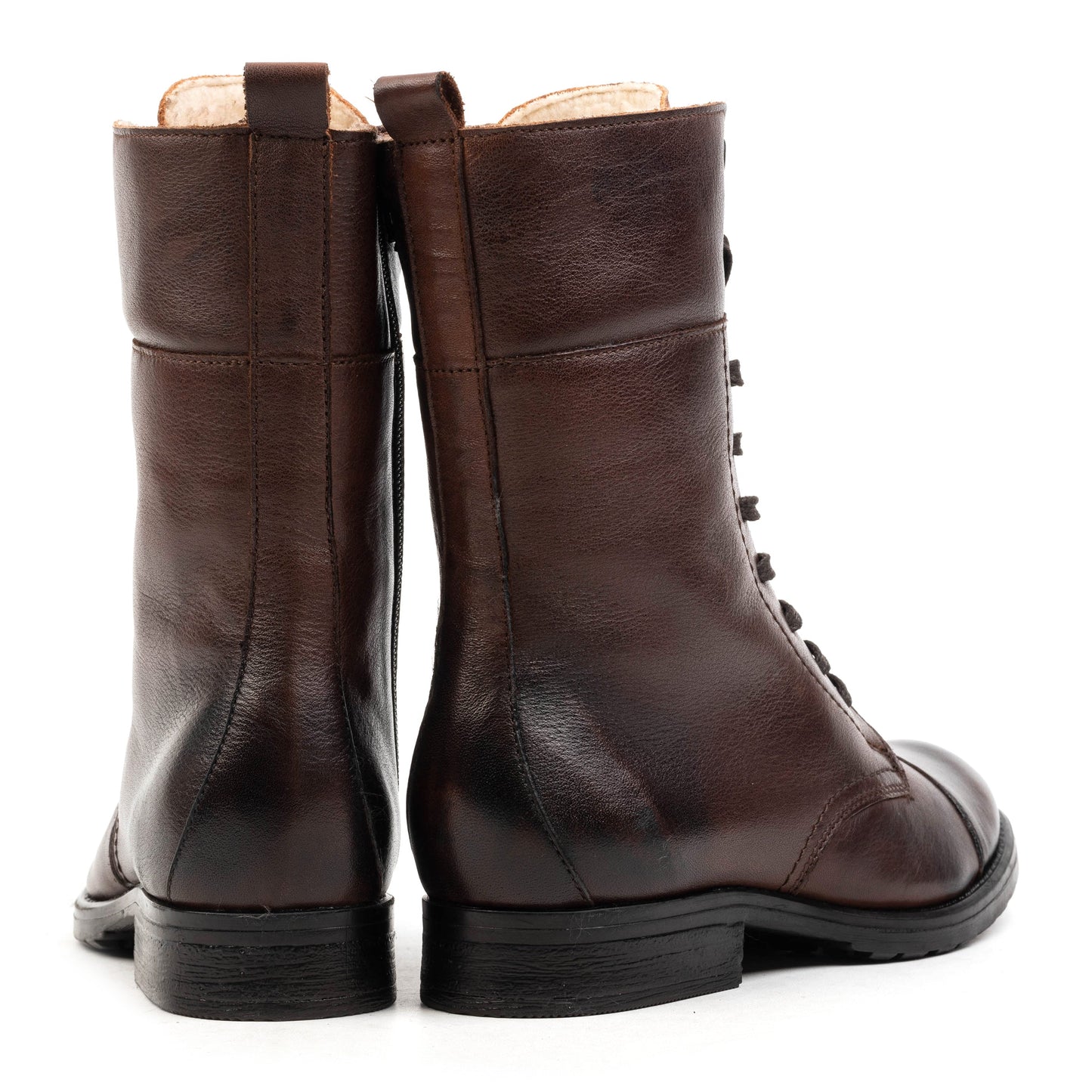 SARAH ECO LACE BOOT Tdm Leather Milled