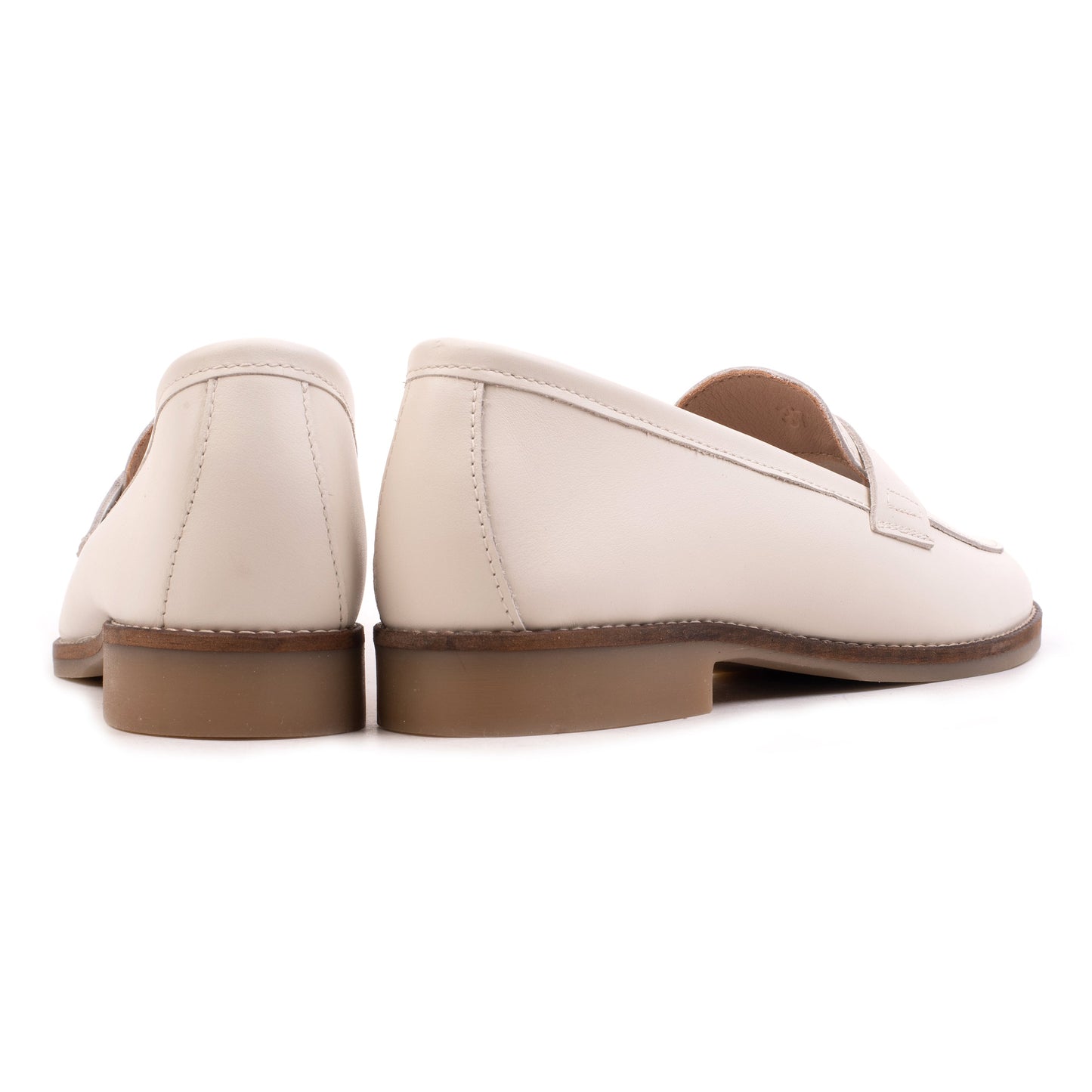 CODE LOAFER Off White Leather
