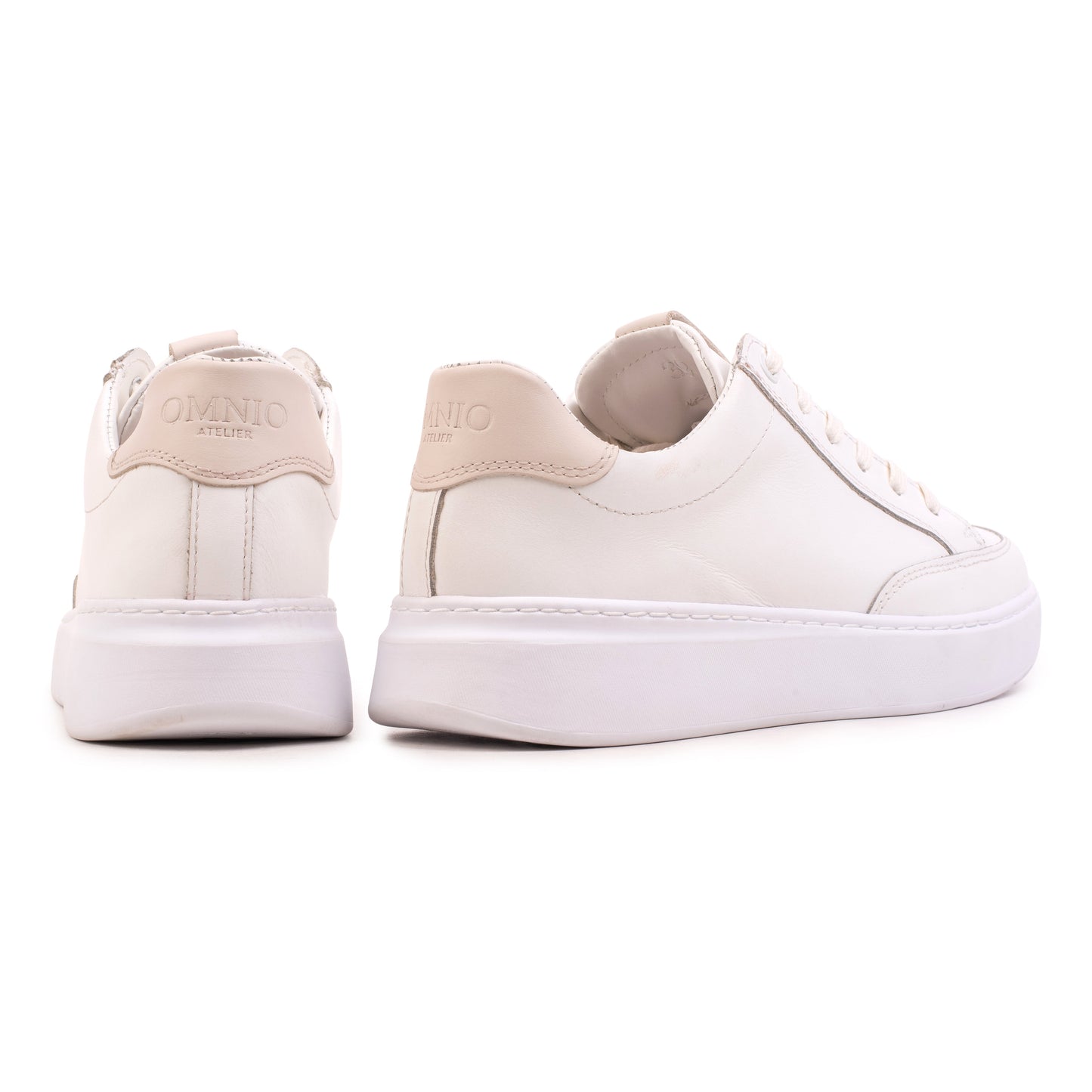 LUCY RETRO White Leather