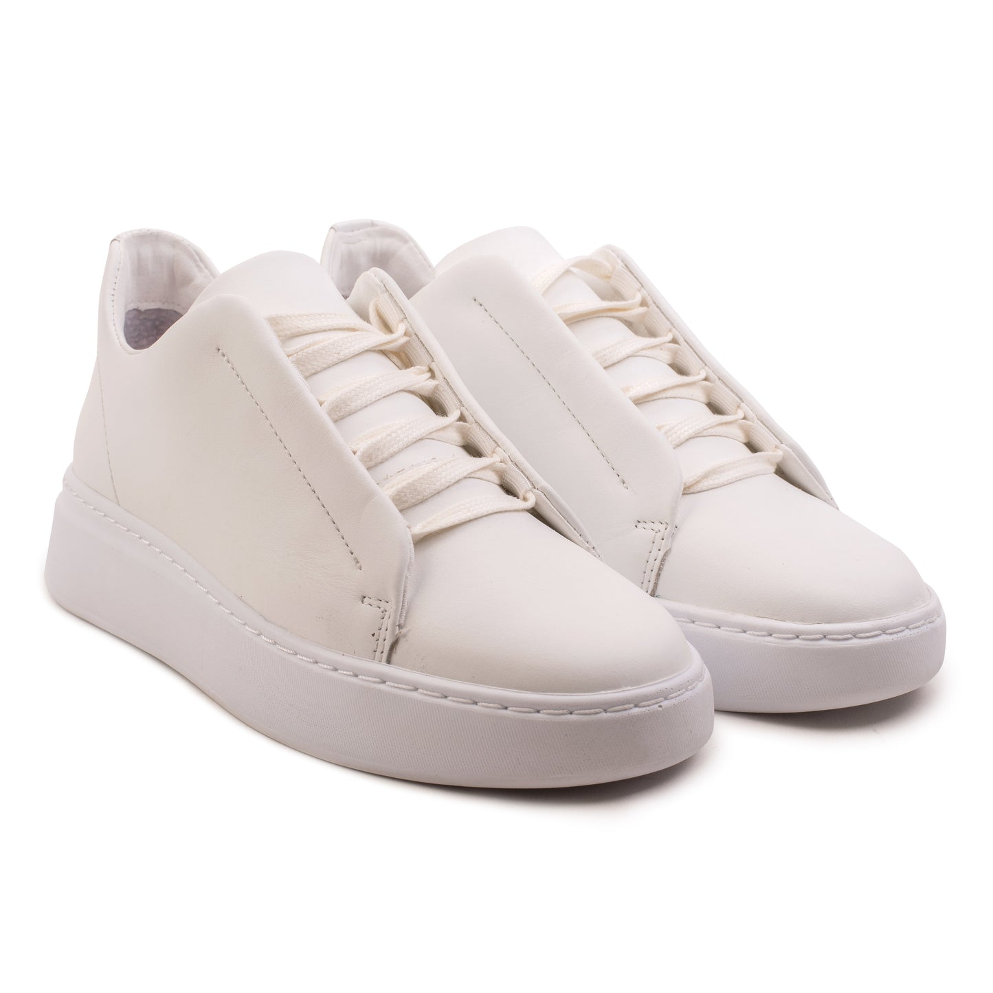 LUCY MENO White Leather