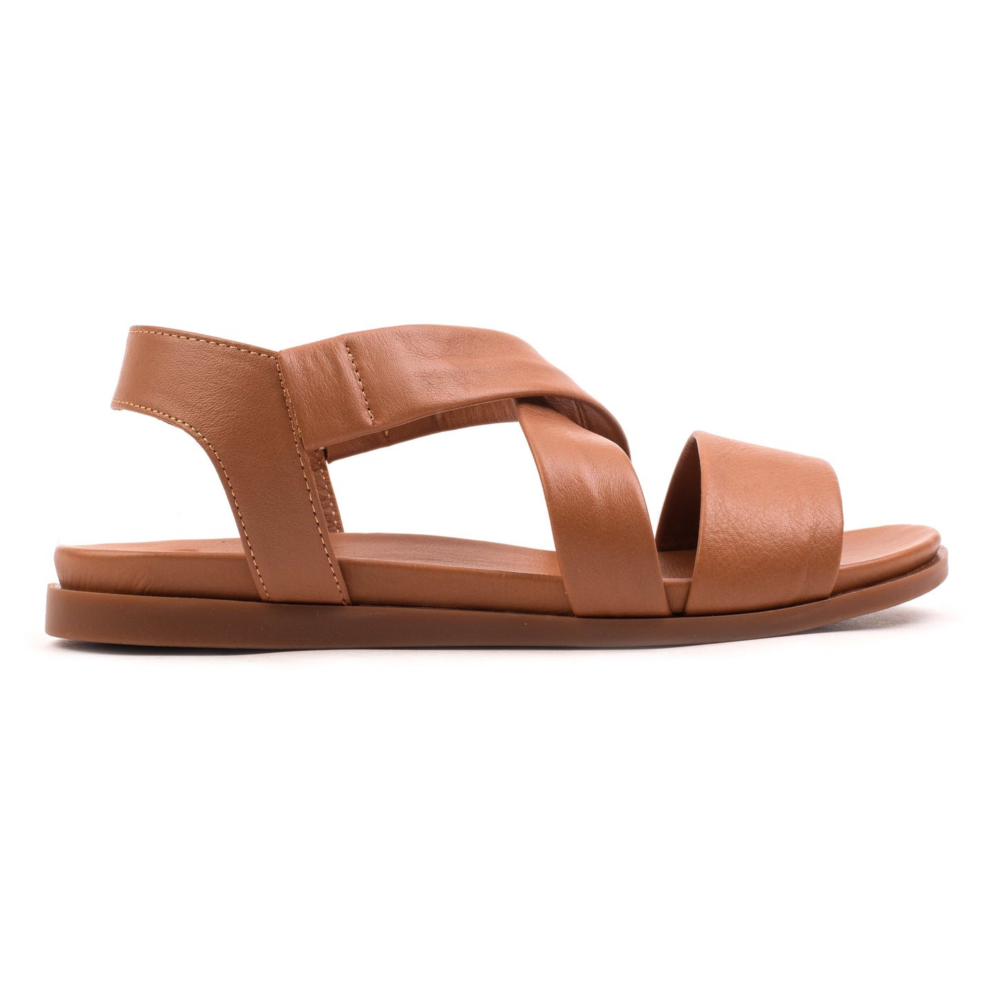 SANDAL WOMEN 405 Cognac Leather