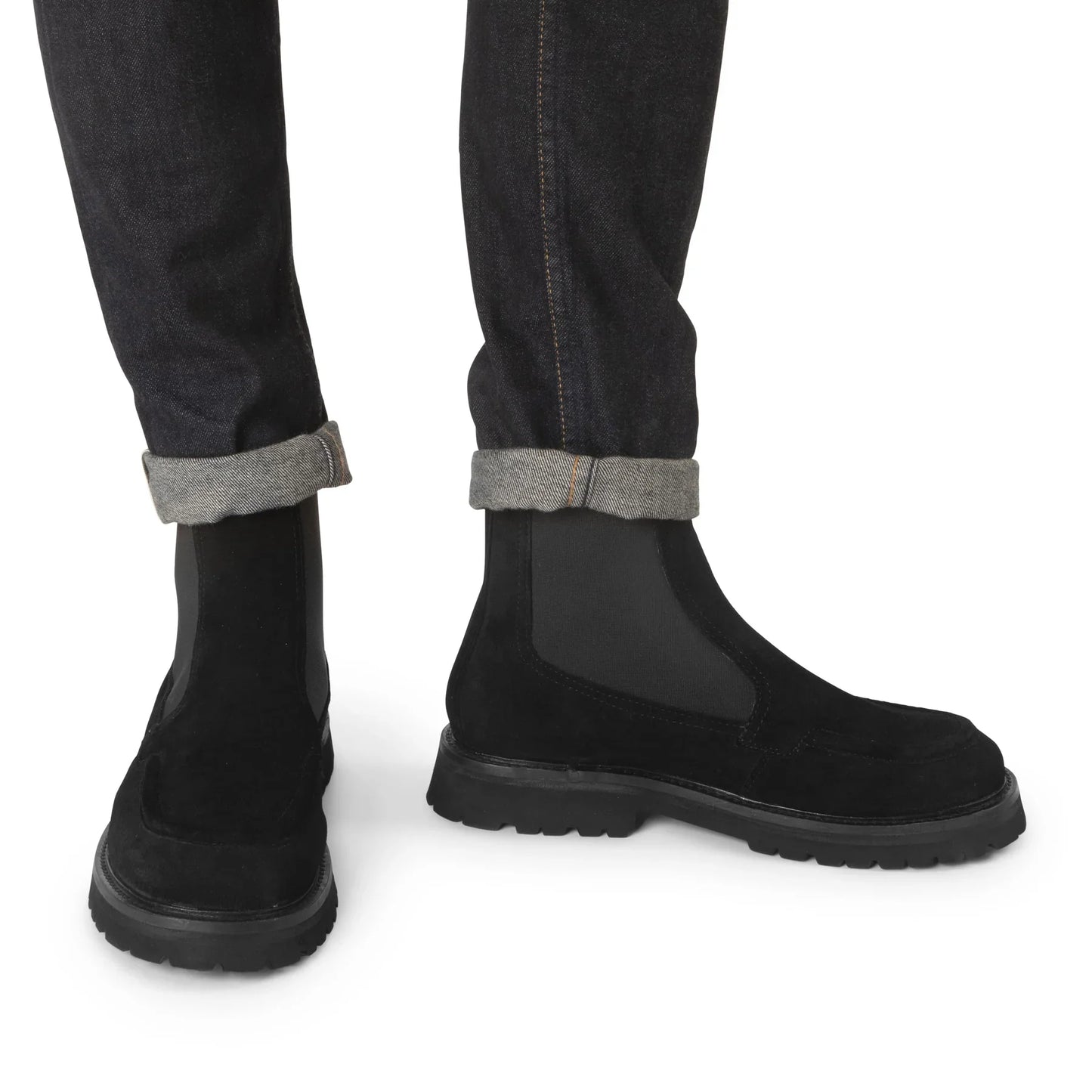 BENTO MEN CHELSEA Black Nubuck