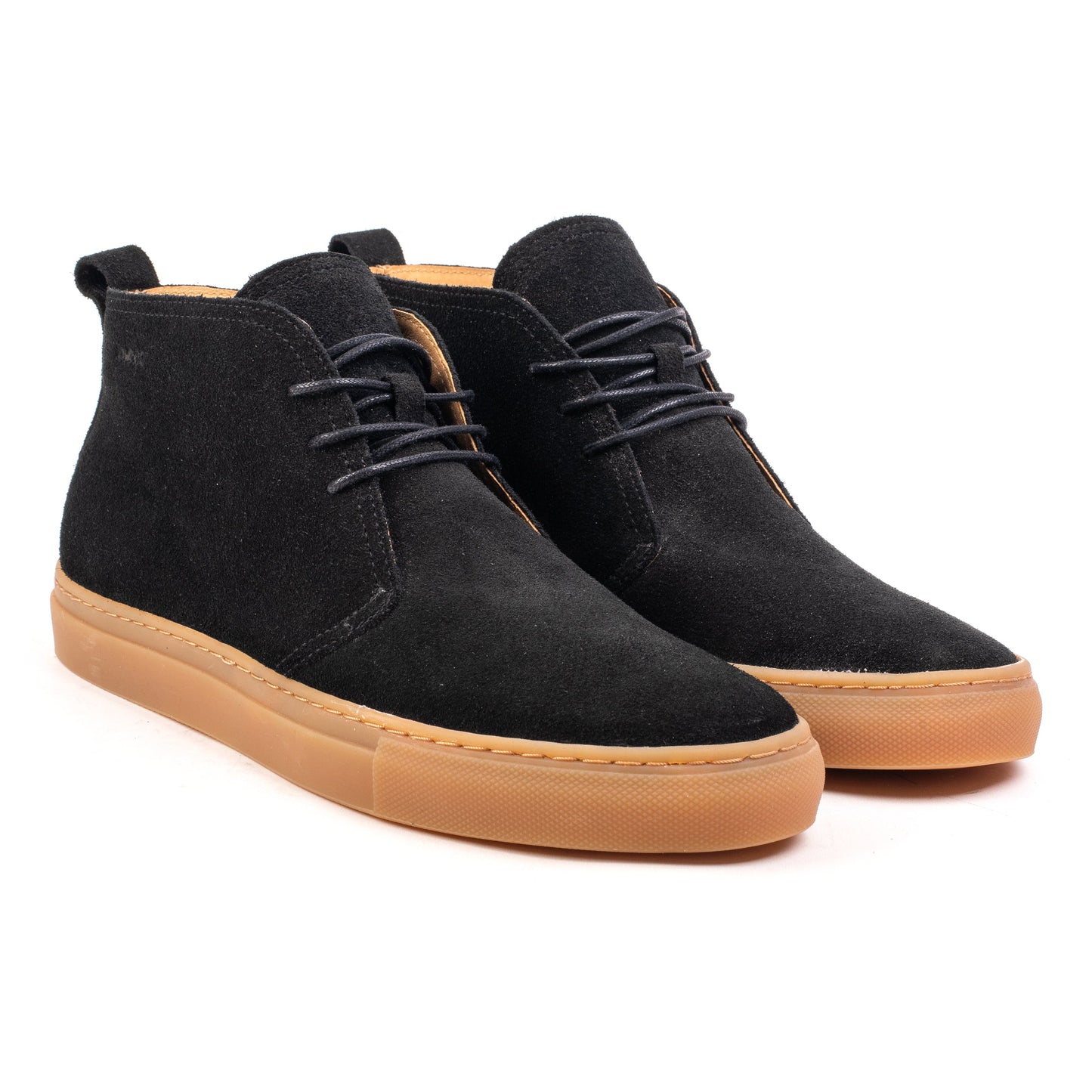 VENETO CHUCKA BOOT Black Suede
