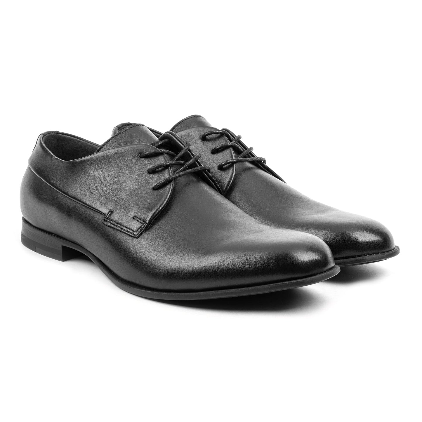 LOOP DERBY Black Leather