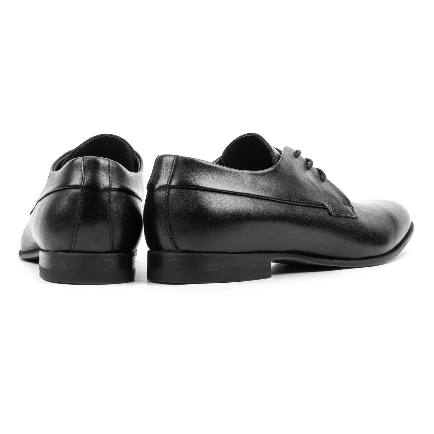 LOOP DERBY Black Leather