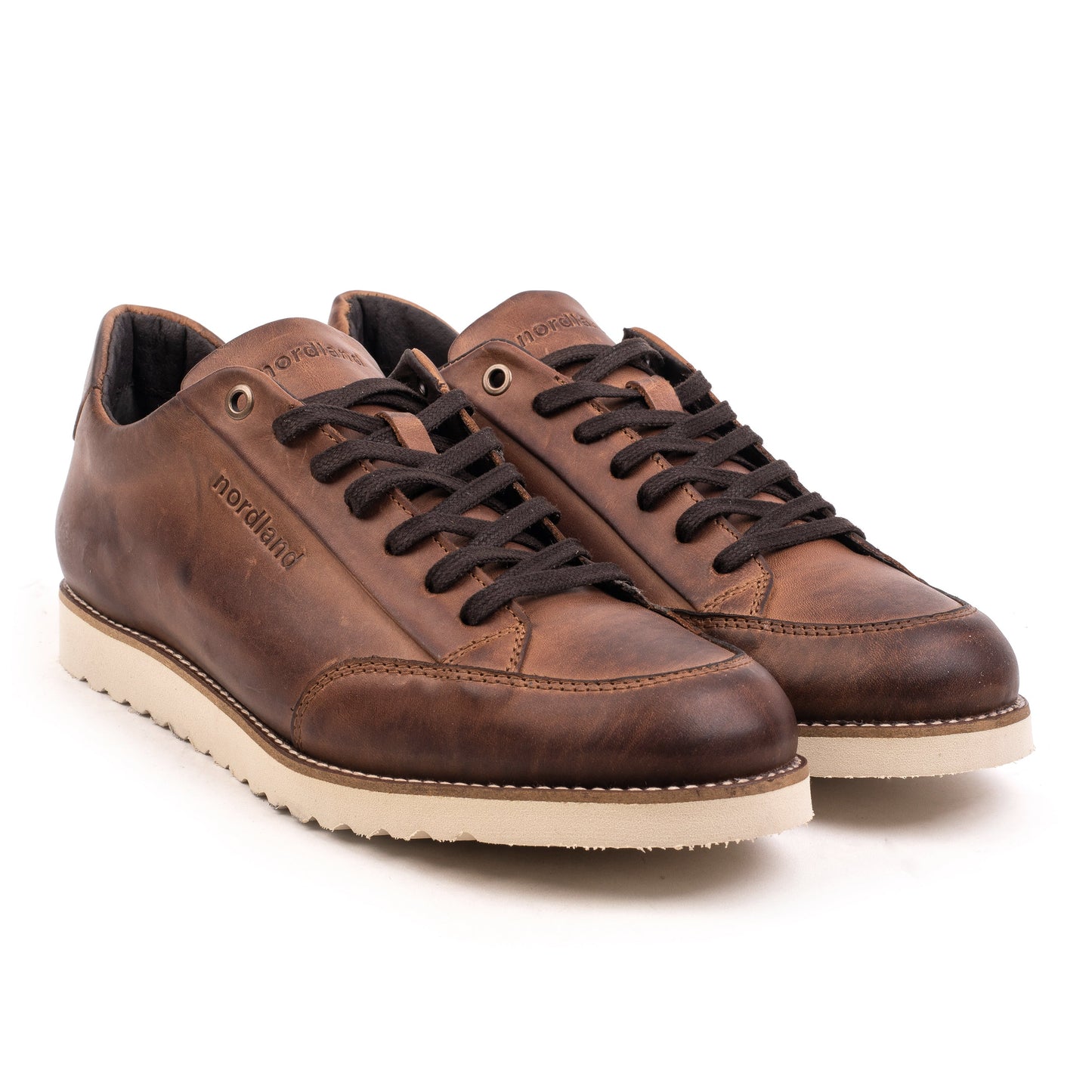 RAVAL SNEAKER Tan Leather