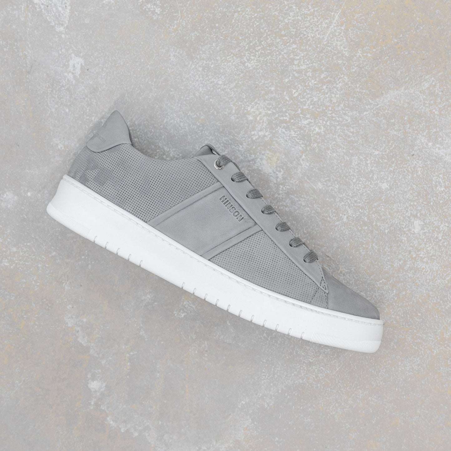 BENNET STR LOW Grey NN Geo Embossed