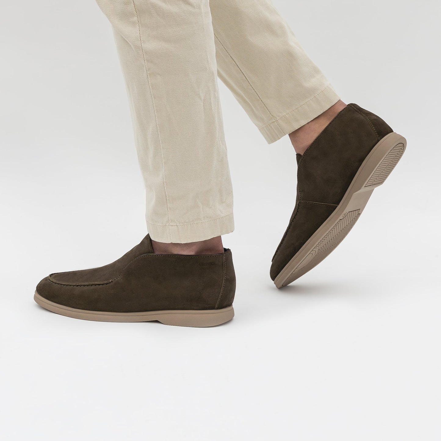 ACE MOC BOOT Army Green Suede