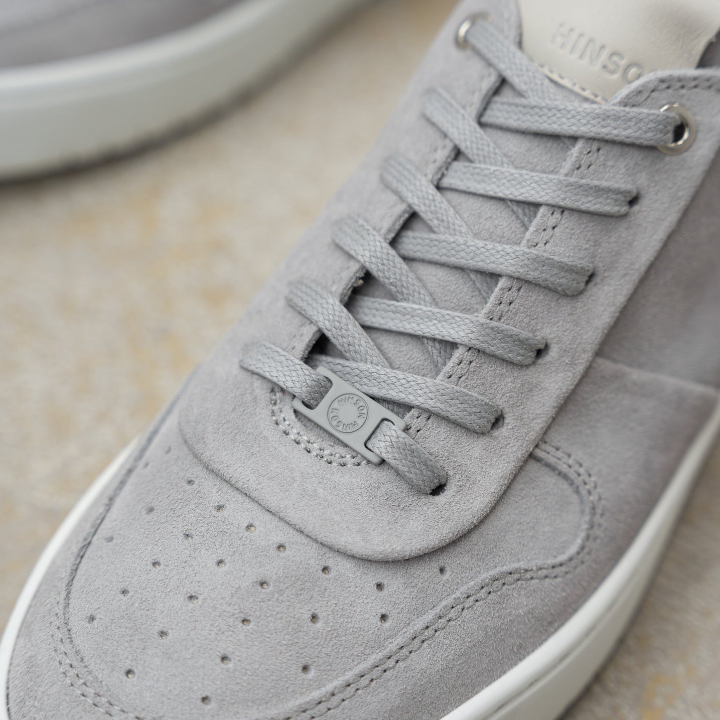 BENNET GETAWAY LOW Lt.grey Leather Suede