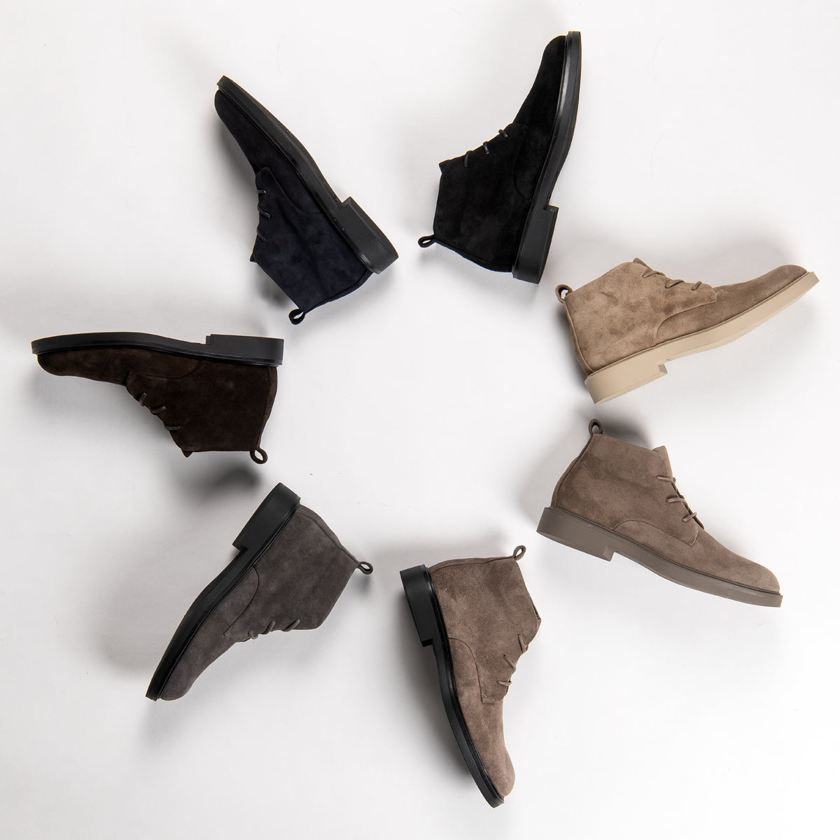 BEATENBERG CHUKKA Taupe Velours