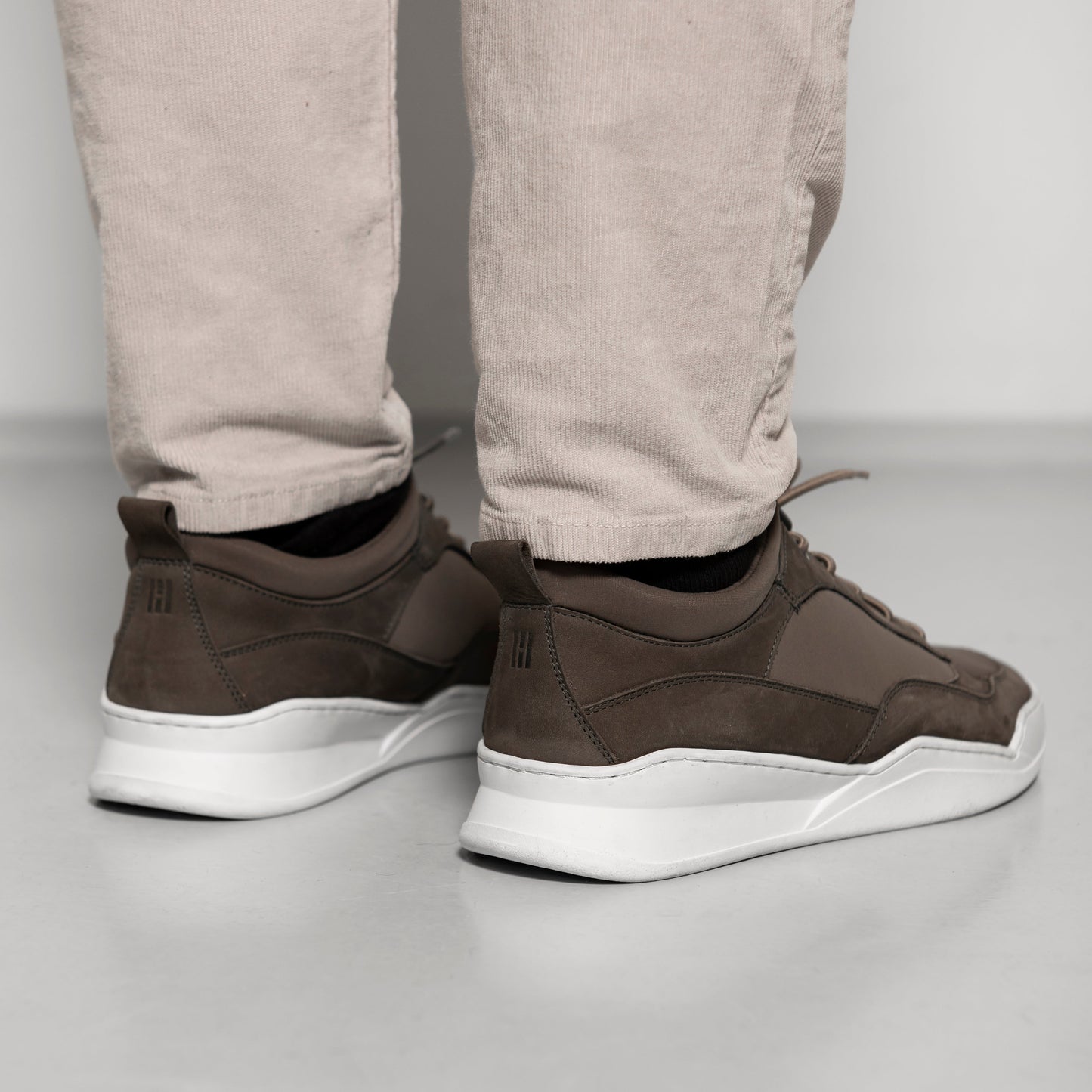 ALLIN SARUN Olive Nubuck/Neopren