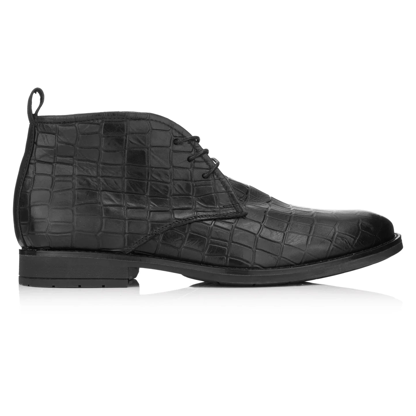 BATAVIA CHUCKA 2 Coda Black Embossed Leather