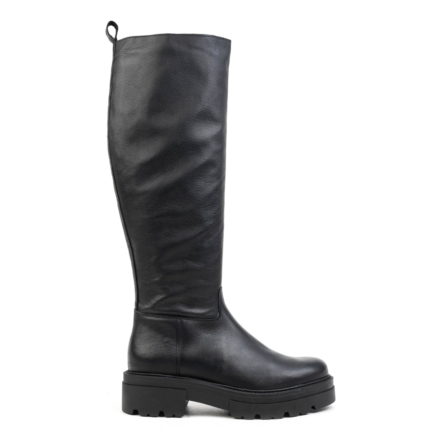 SHARI HIGH BOOT Black Leather