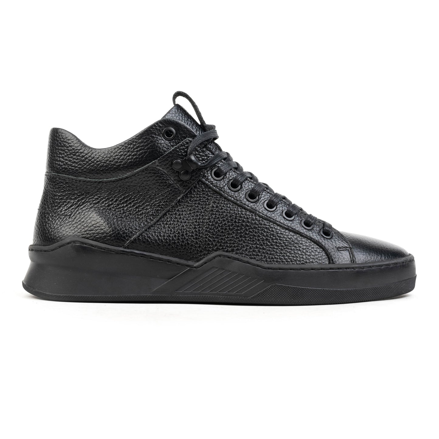 ESKO ALPINA MID L Black Leather Milled