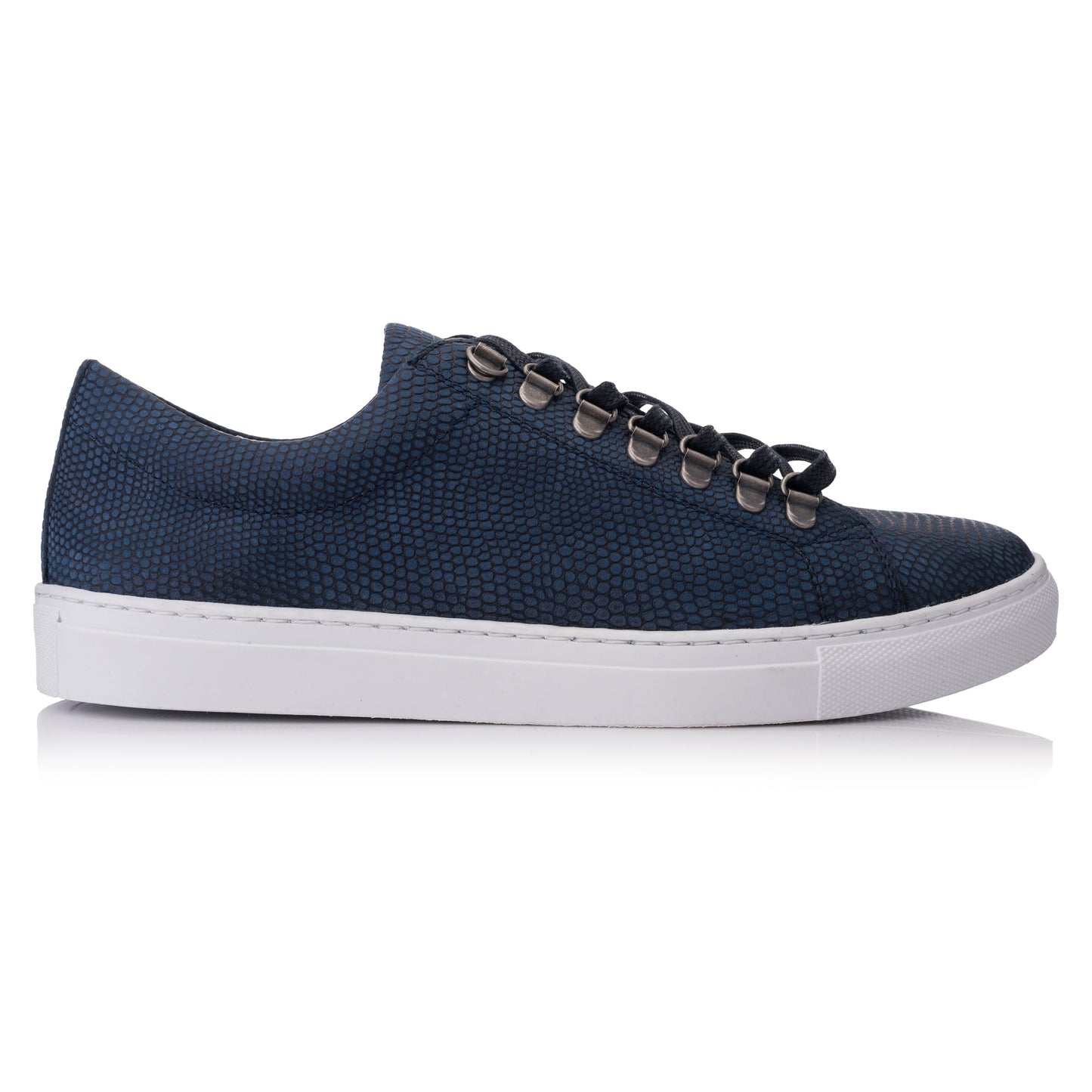 VELO SNEAKER ECO Lizzard Navy Leather