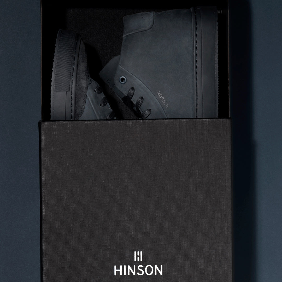 SORREN SINNET HIGH Dk Blue Leather Nubuck