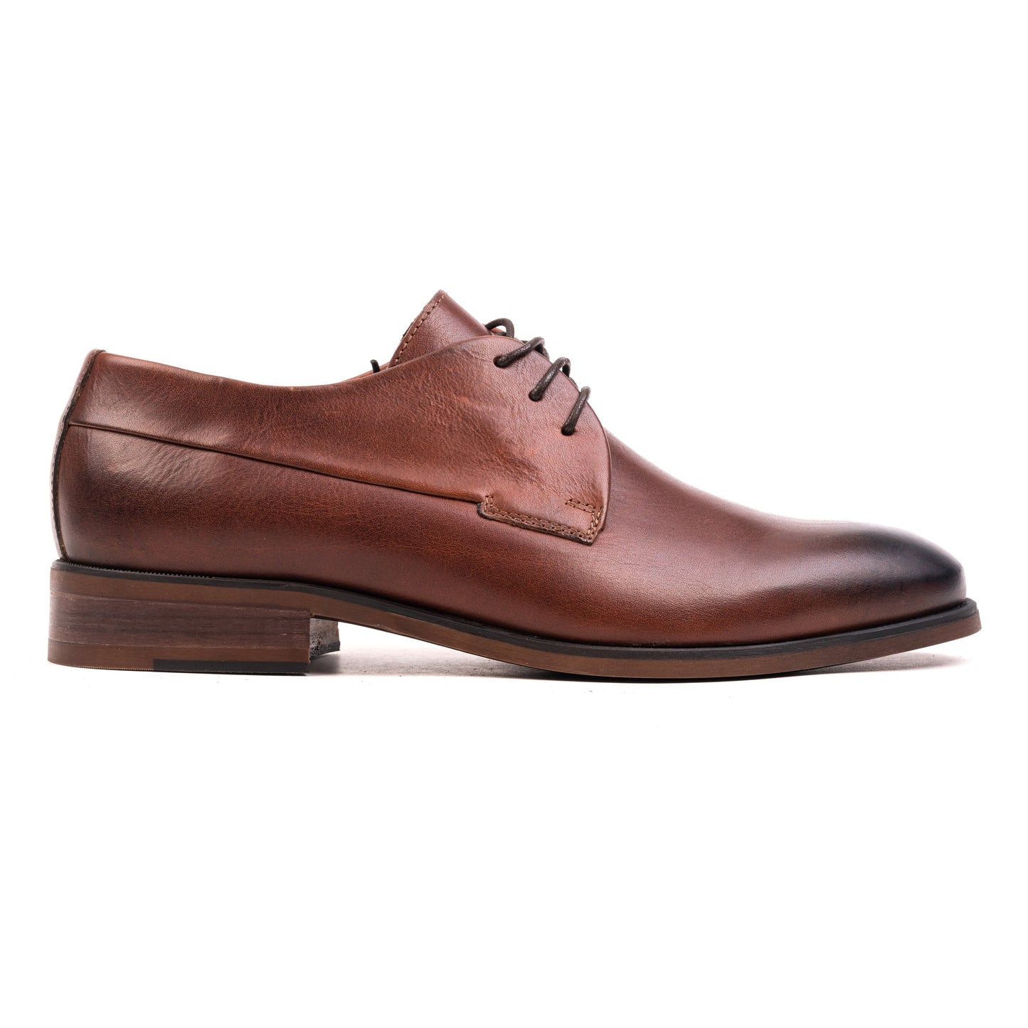 BAKER LACE UP SHOE Chestnut Leather