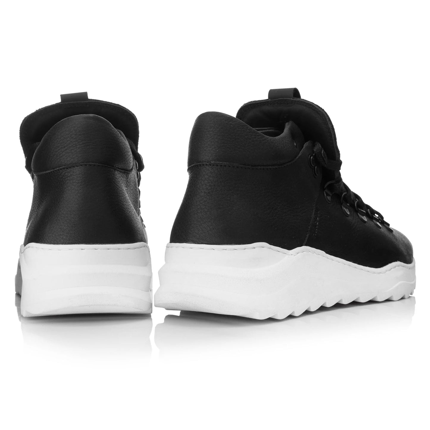 VIITOR ALPINA HIKING MID Black Leather