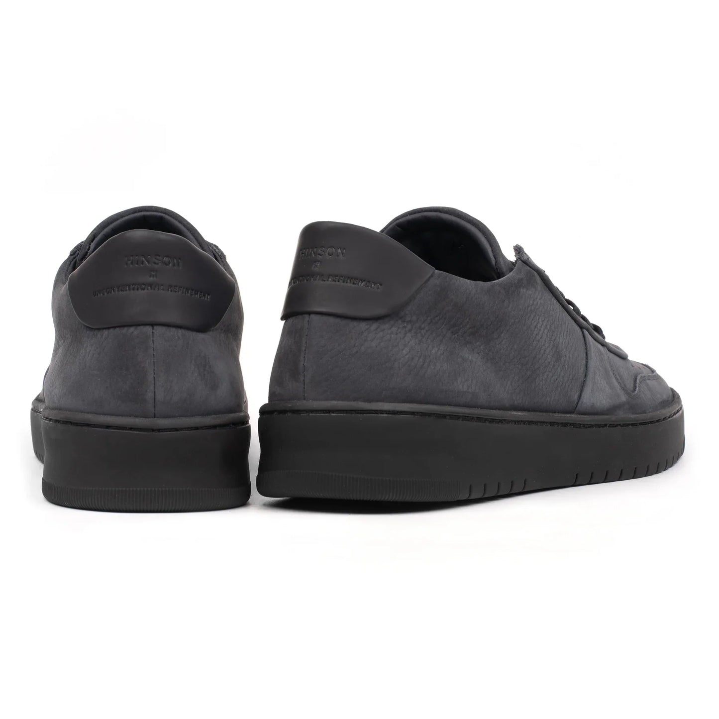 BENNET SONDER EIGHT Charcoal Leather Nubuck