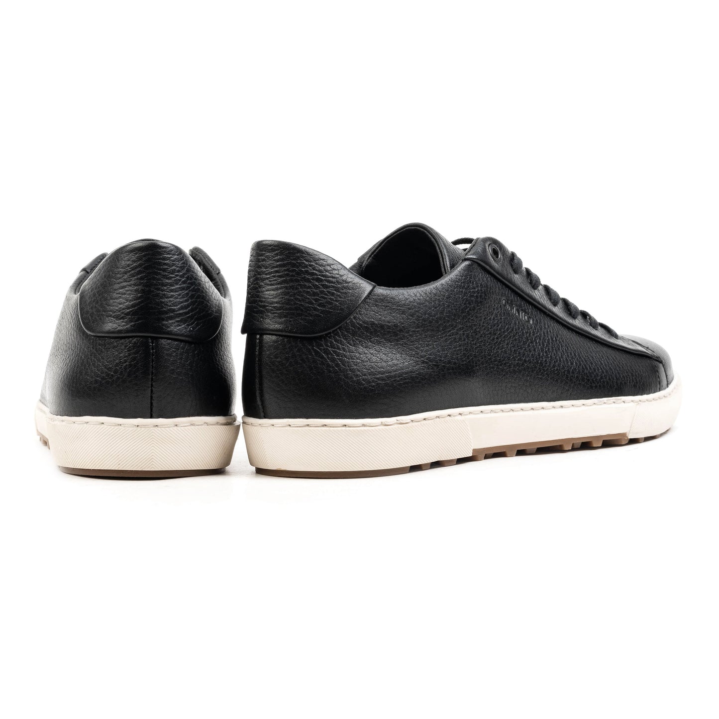 BELGRADO BASE LOW Black Leather Milled