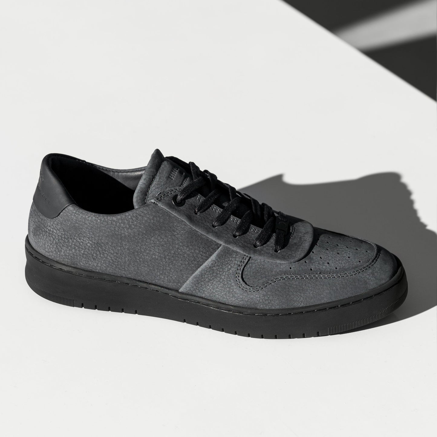 BENNET SONDER EIGHT Charcoal Leather Nubuck