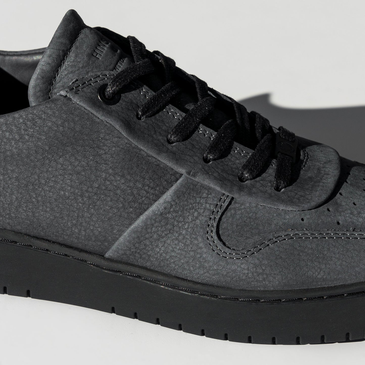 BENNET SONDER EIGHT Charcoal Leather Nubuck